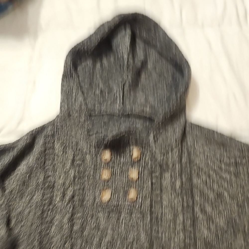 Maurices Gray Hooded Sweater